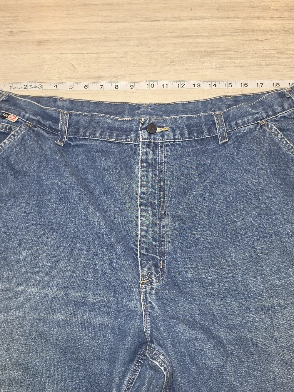 Carhartt FR Denim Carpenter Work Pants Men's Original Fit Jeans Size 42x34